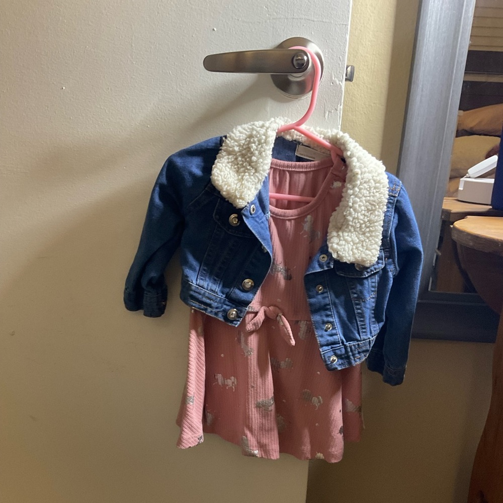 Dress with jacket